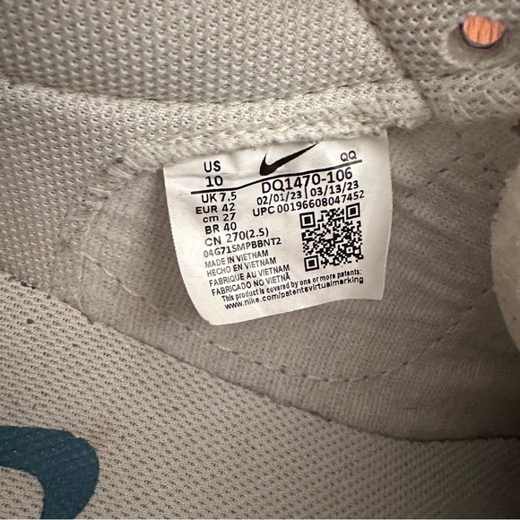 Nike Blazer Low 77 Jumbo Sneakers Shoes Size 10 - Picture 6 of 10